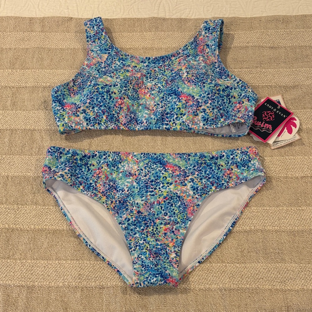 Andy‎ & Evan Two-Piece Swimsuit NEW